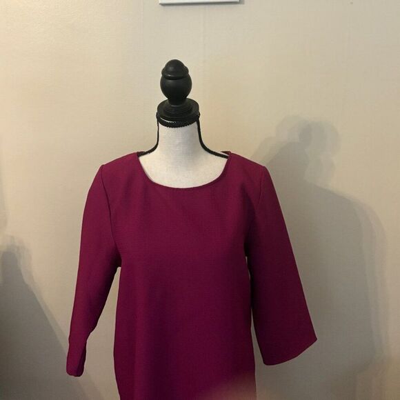 Everly Magenta Dress Size L - Picture 2 of 5